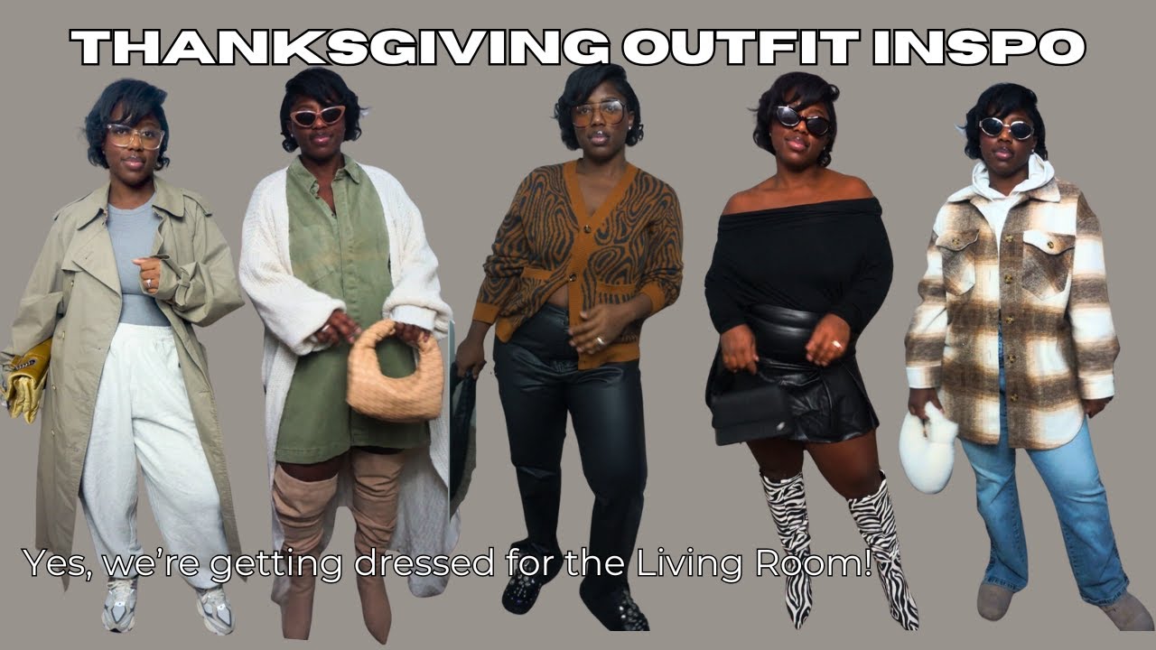 CURVY GIRL THANKSGIVING OUTFIT IDEAS