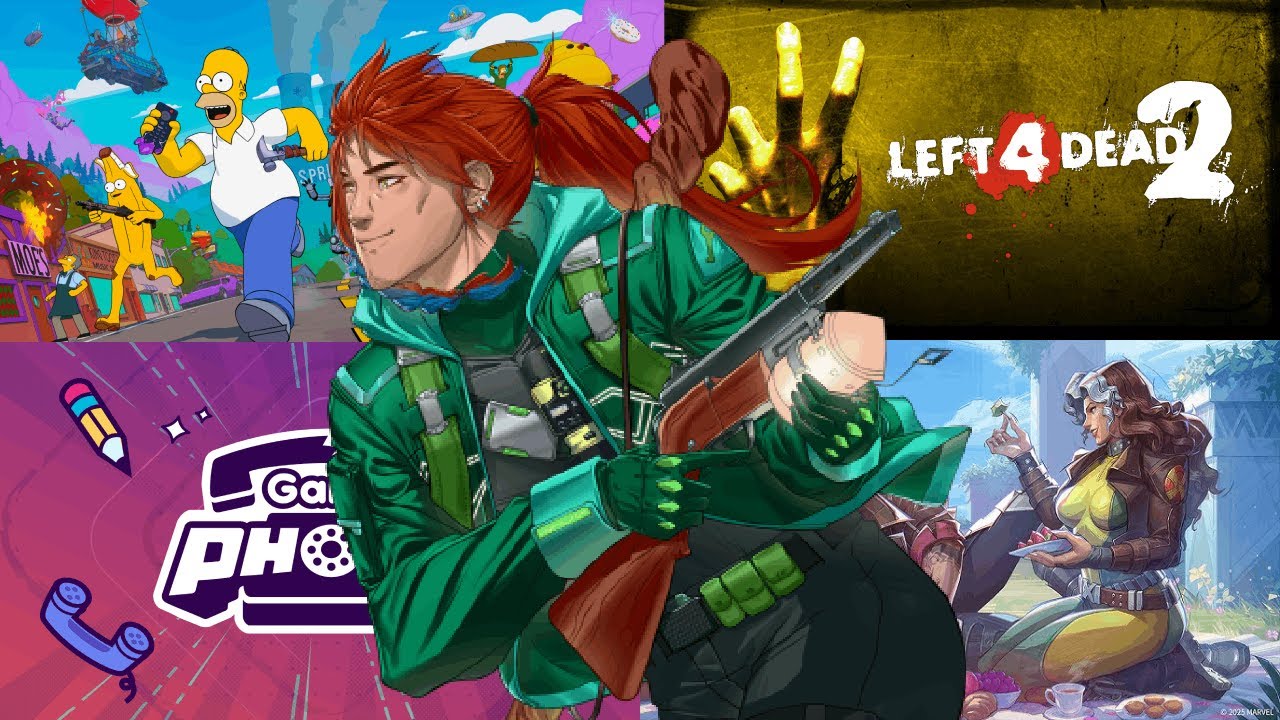 [GARTIC PHONE/LEFT 4 DEAD 2/MARVEL RIVALS/FORTNITE]Su día favorito y el mío también, el Miercoinles!