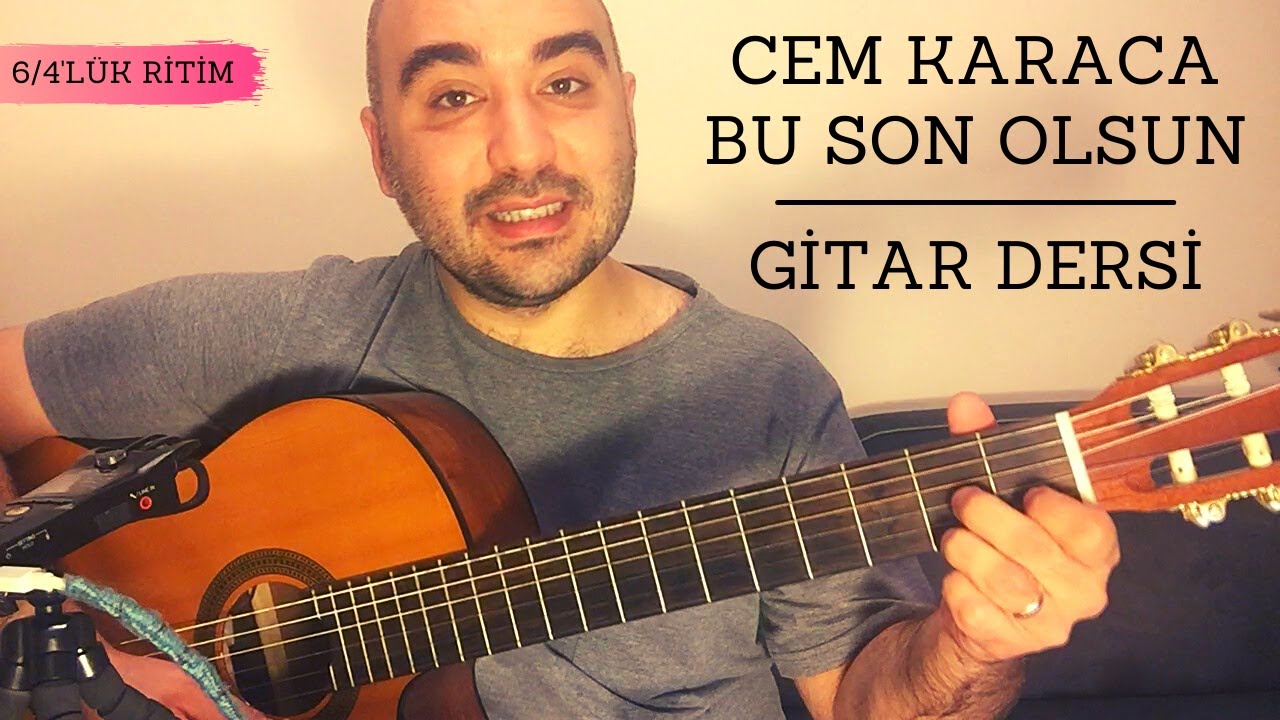 Cem Karaca - Bu Son Olsun (Gitar Dersi) Akor Solo Tab Ritim Arpej