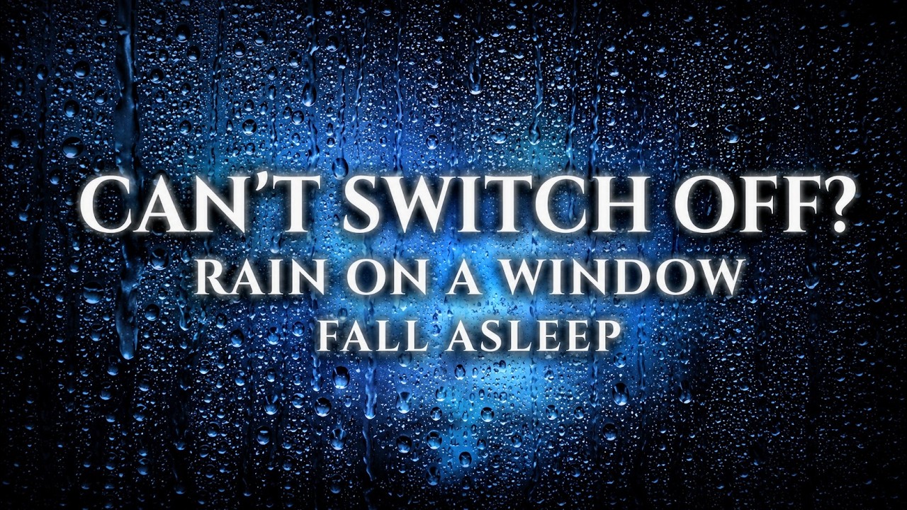 Pink Noise for Overthinking Minds • Rain on a Window