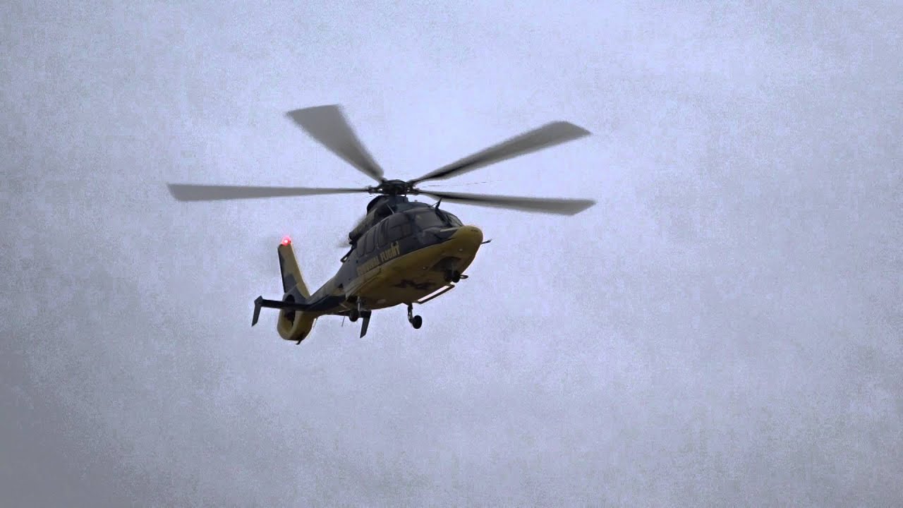 University of Michigan Health System Survival Flight Taking Off