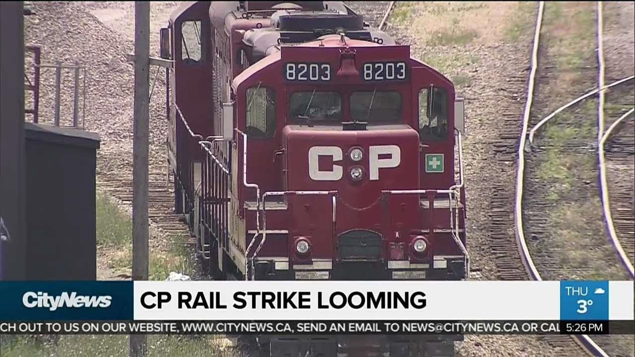 Business Report: CP Rail strike looming