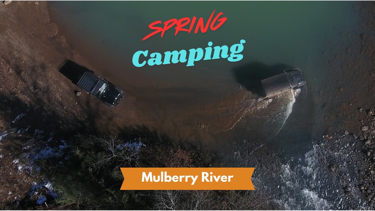 Epic Ozarks Spring Camping Trip 🚙   Mulberry River & Jeep Trails