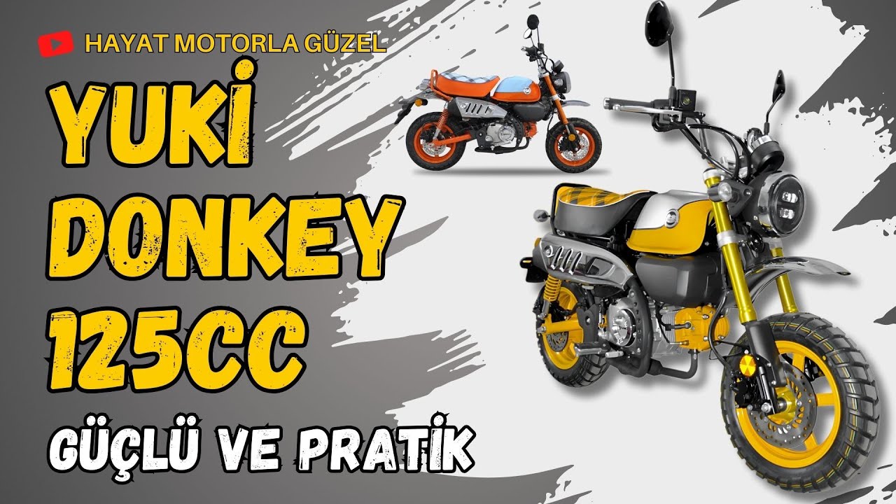 Yuki Donkey 125cc İnceleme | Güçlü ve Pratik | Hayat Motorla Güzel