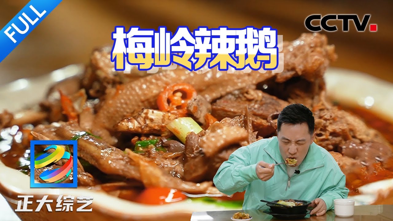 【Full】谁说广东不吃辣？舒冬品尝“辣味之王”南雄梅岭辣鹅，露出痛苦面具！| CCTV「正大综艺」20250309