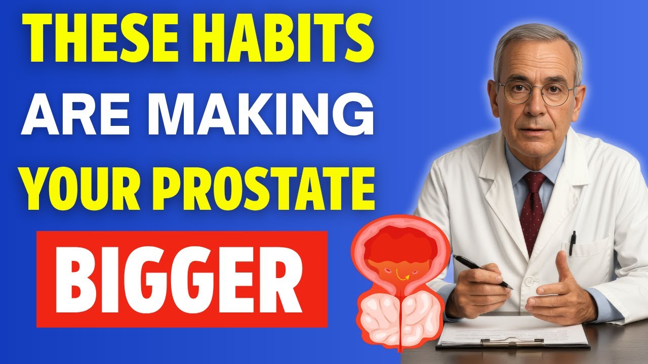 10 Habits That Are Quietly Enlarging Your Prostate (Most Men Over 60 Do #1 Daily)