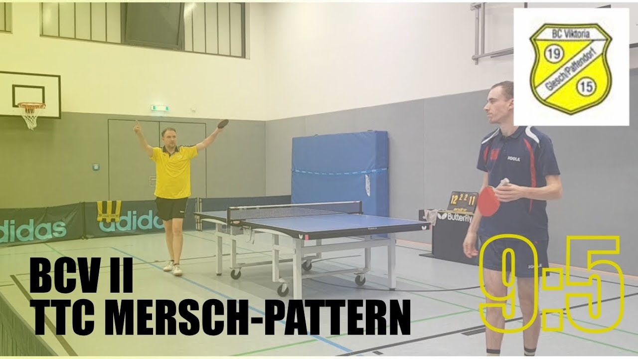 04.11.2022: BCV Glesch/Paffendorf - TTC Mersch-Pattern