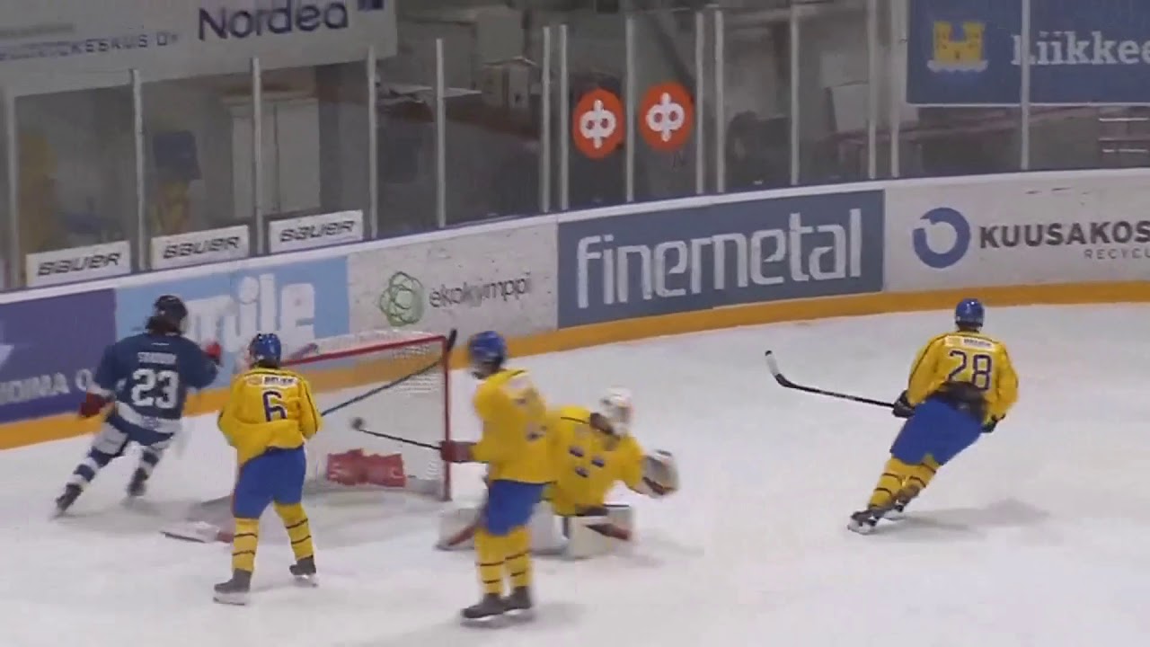 Samu Tuomaala vs Sweden U16 NT
