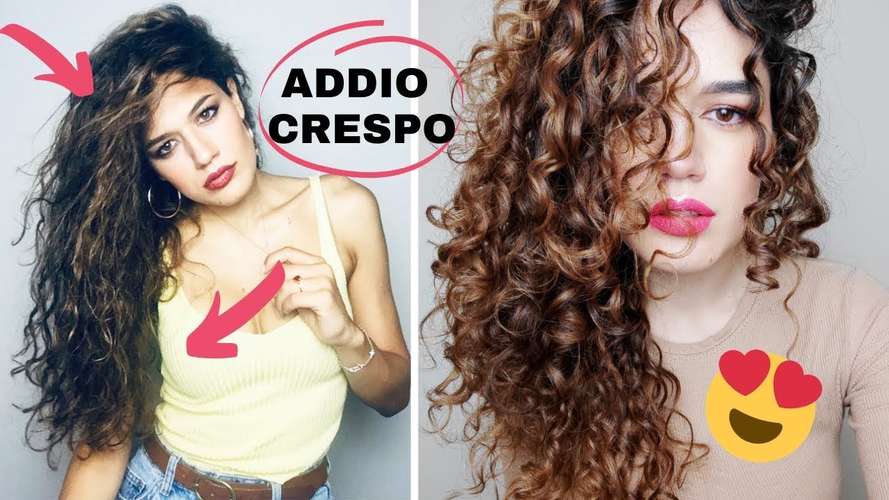 Come HO ELIMINATO IL CRESPO DAI MIEI CAPELLI RICCI