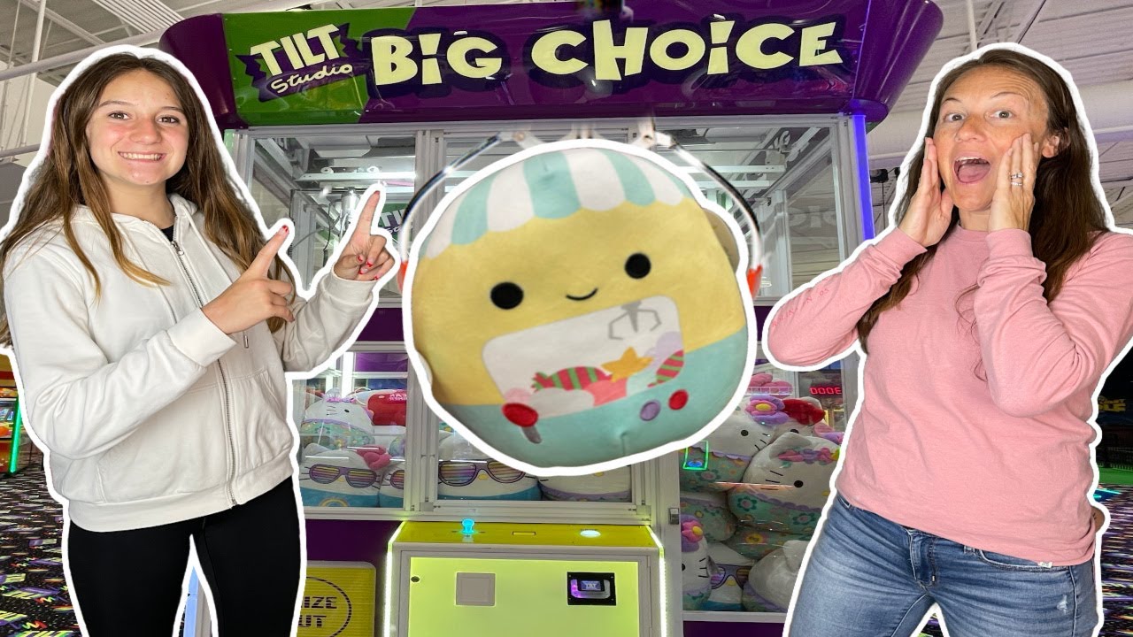 SQUISHMALLOW CLAW MACHINE CHALLENGE | 😳 **INTENSE**