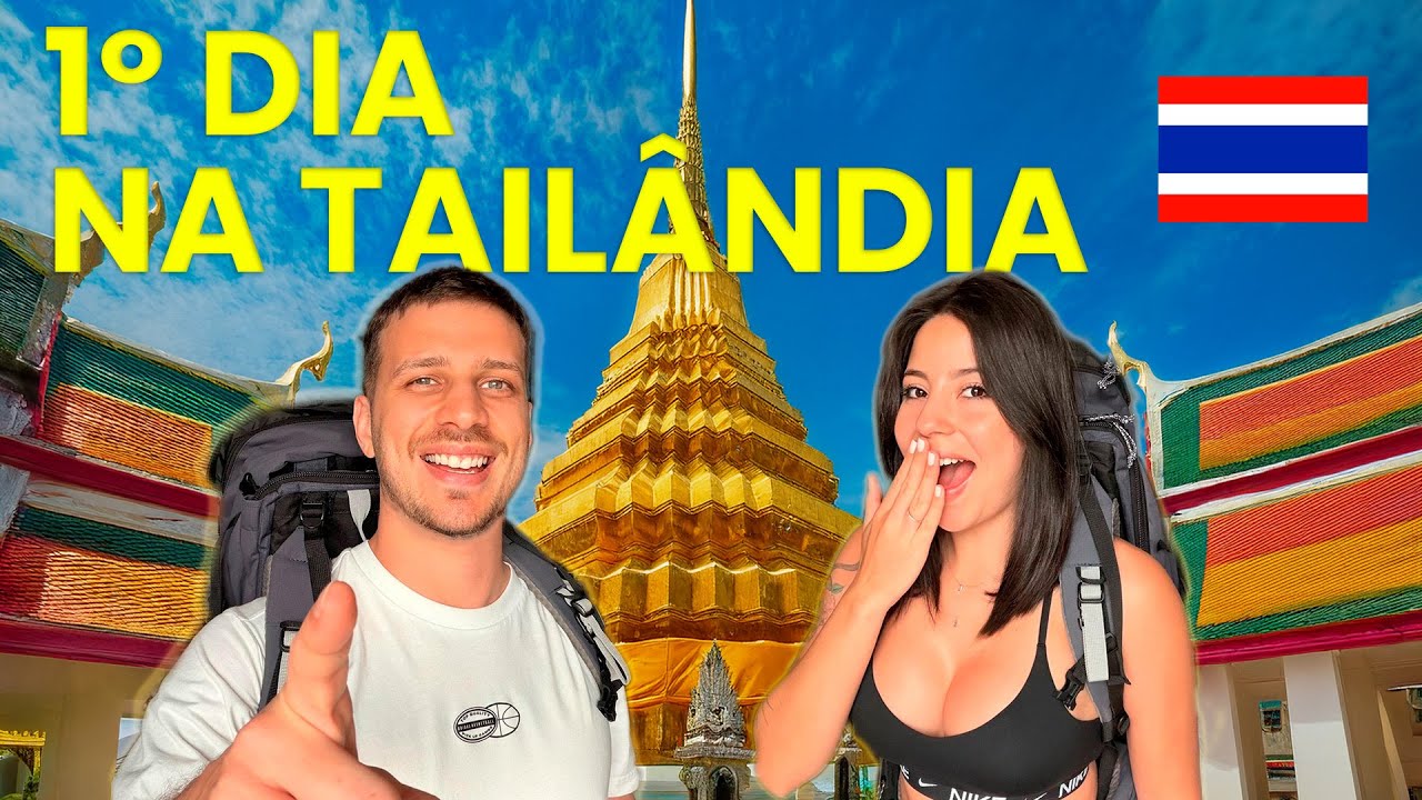 TAILÂNDIA 2025 - O Início do Mochilão dos Sonhos com muito STREET FOOD