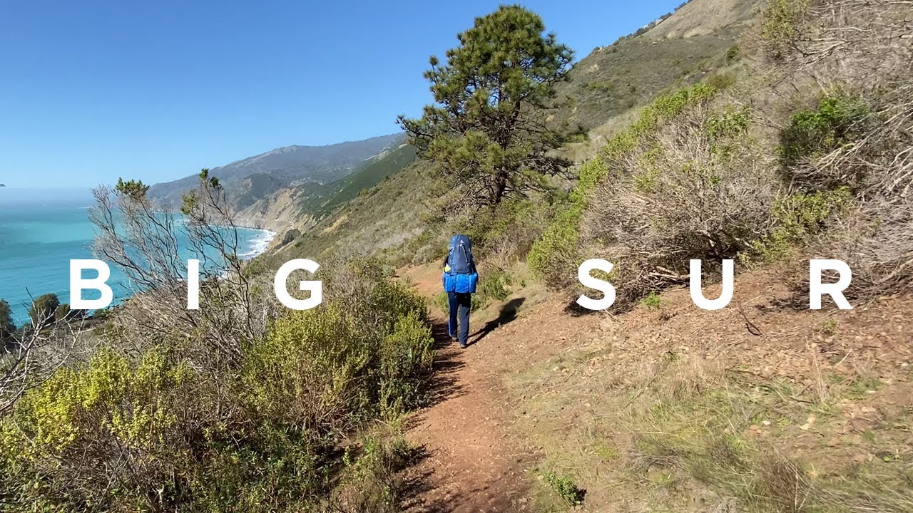 Big Sur Cone Peak Via Hwy 1 weekend backpacking trip