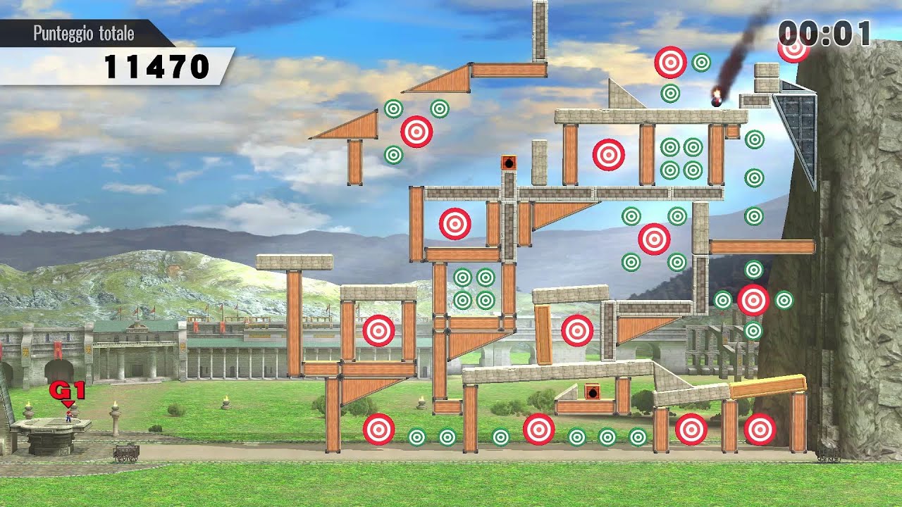 Super Smash Bros. Wii U - Target Blast All Characters PERFECT (Stage 1)