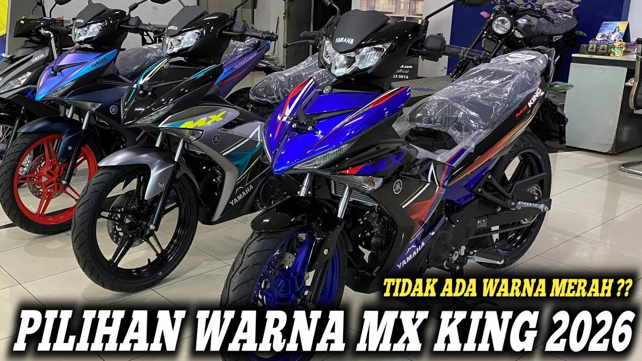 PILIHAN WARNA MX KING 2026 | WARNA MERAHNYA MANA❓PERTAMA DI INDONESIA 