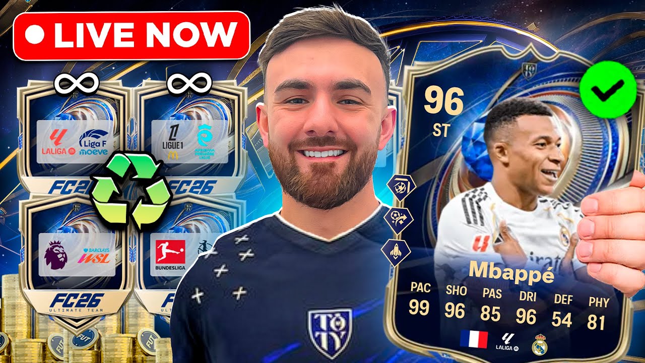 THE ULTIMATE GRIND IS HERE!! Opening Unlimited Packs FC 26🎯