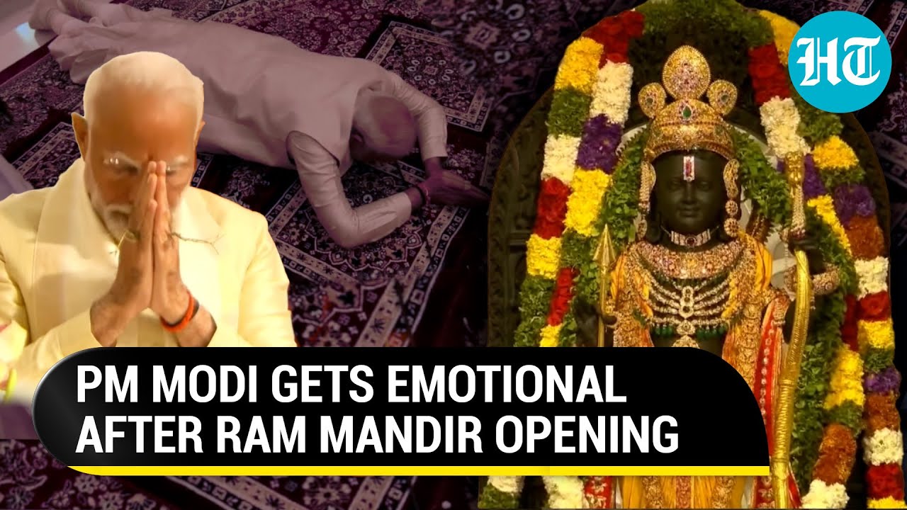 'Sorry Ram Lalla': PM Modi's Emotional Speech After Pran Pratishtha In Ayodhya | Watch
