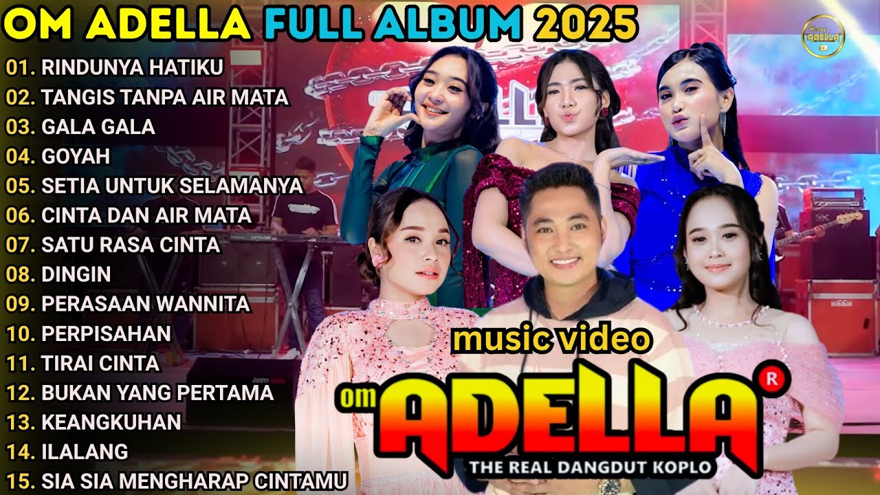 OM ADELLA TERBARU 2025 || RINDUNYA HATIKU - IRWAN DA feat TASYA ROSMALA - DIFARINA INDRA - SHERLY