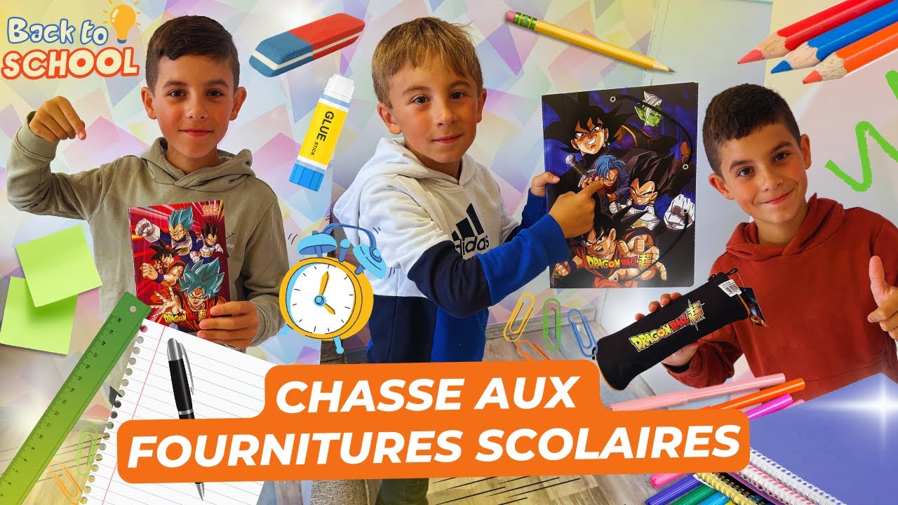 CHASSE AUX FOURNITURES SCOLAIRES 2023 ! BACK TO SCHOOL !