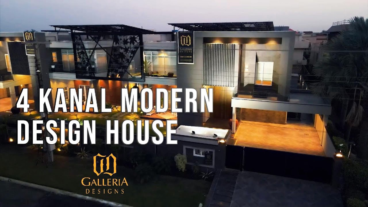 4 kanal Super Luxury Modern House (part-1)