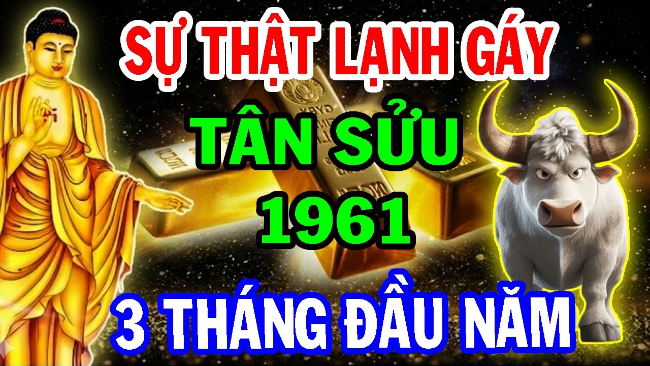 Rõ Như Ban Ngày :Tuổi Tân Sửu 1961, 3 Tháng Đầu 2026 Là Bước Ngoặt – Biết Sớm Tránh Họa, Đón Lộc.