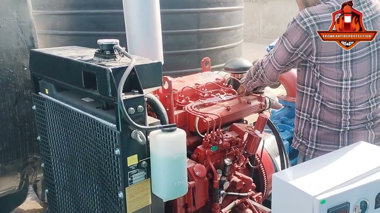 Diesel engine pump House fitting