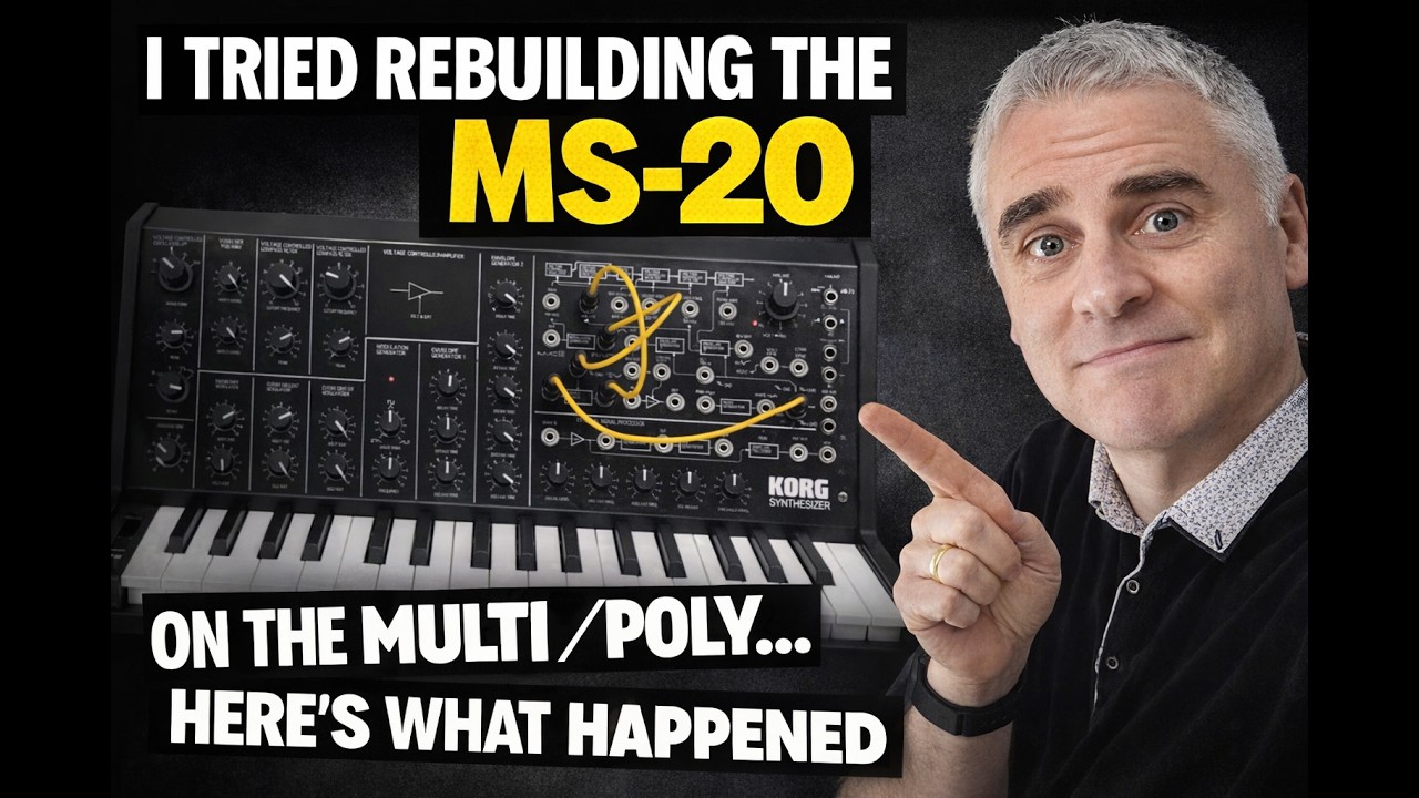 Я попытался пересобрать MS-20 на Multi/Poly… Вот что произошло.