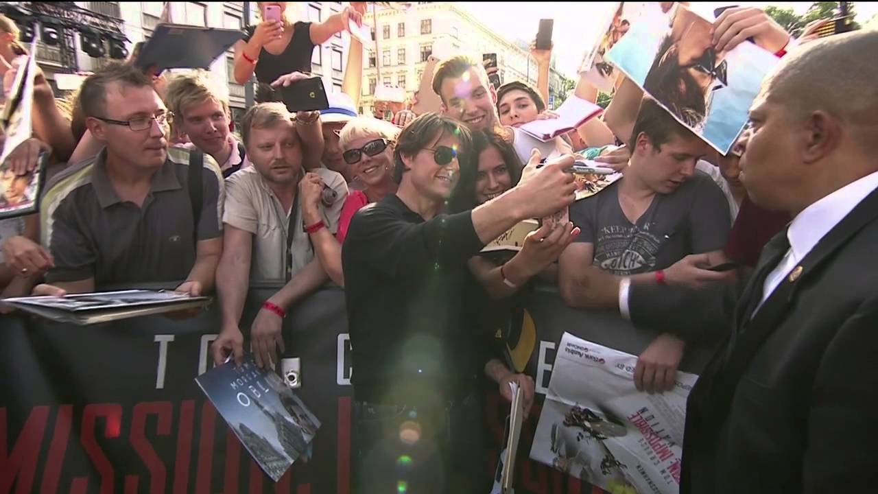 Mission: Impossible: Rogue Nation: Red Carpet Movie Premiere Arrivals - Tom Cruise | ScreenSlam