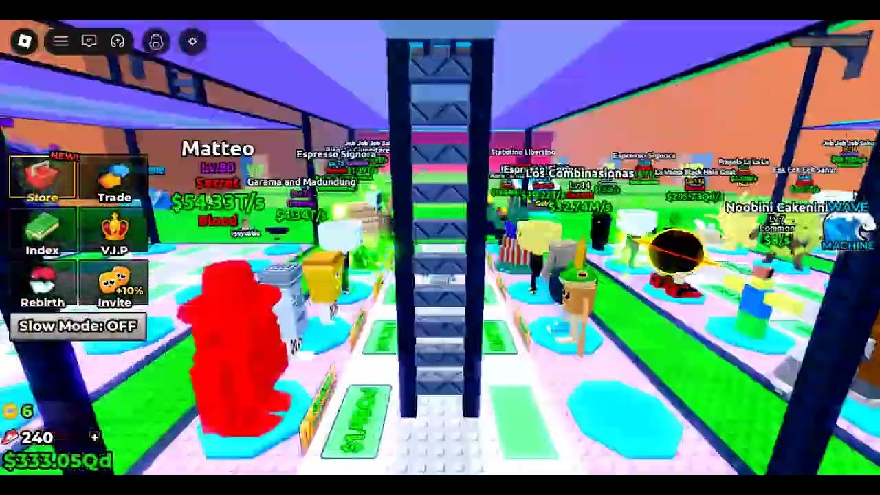 Escape Tsunami For Brainrots! trying to get celestial in defferent way but i cant bruuhhh :(