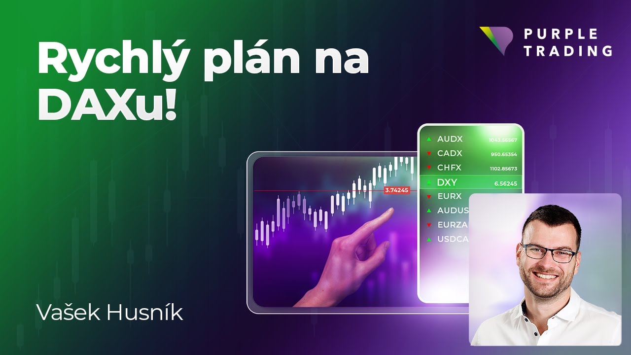 Obchodování zlata, ropy a rychlé skalpy | Trading Room Ve vaší režii s V. Husníkem | Purple Trading