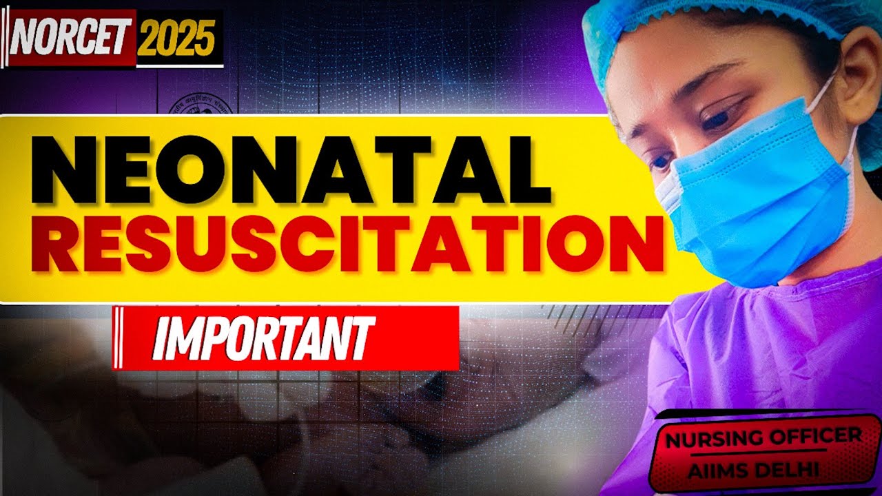 Neonatal resuscitation #paediatric #resuscitations #cpr #nursingexam #norcet2025