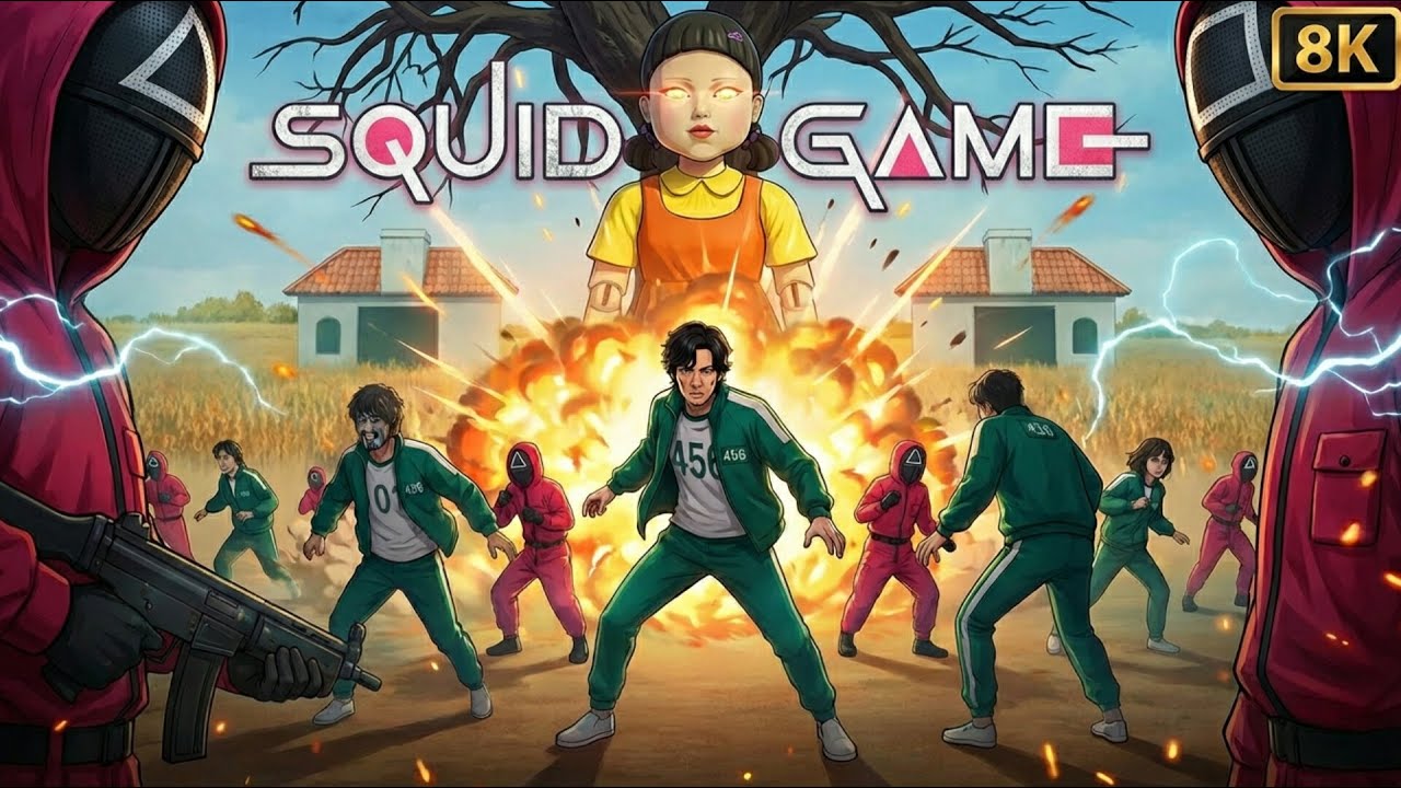Siren Head Entered SQUID GAME! 💀 Ultimate Survival Live