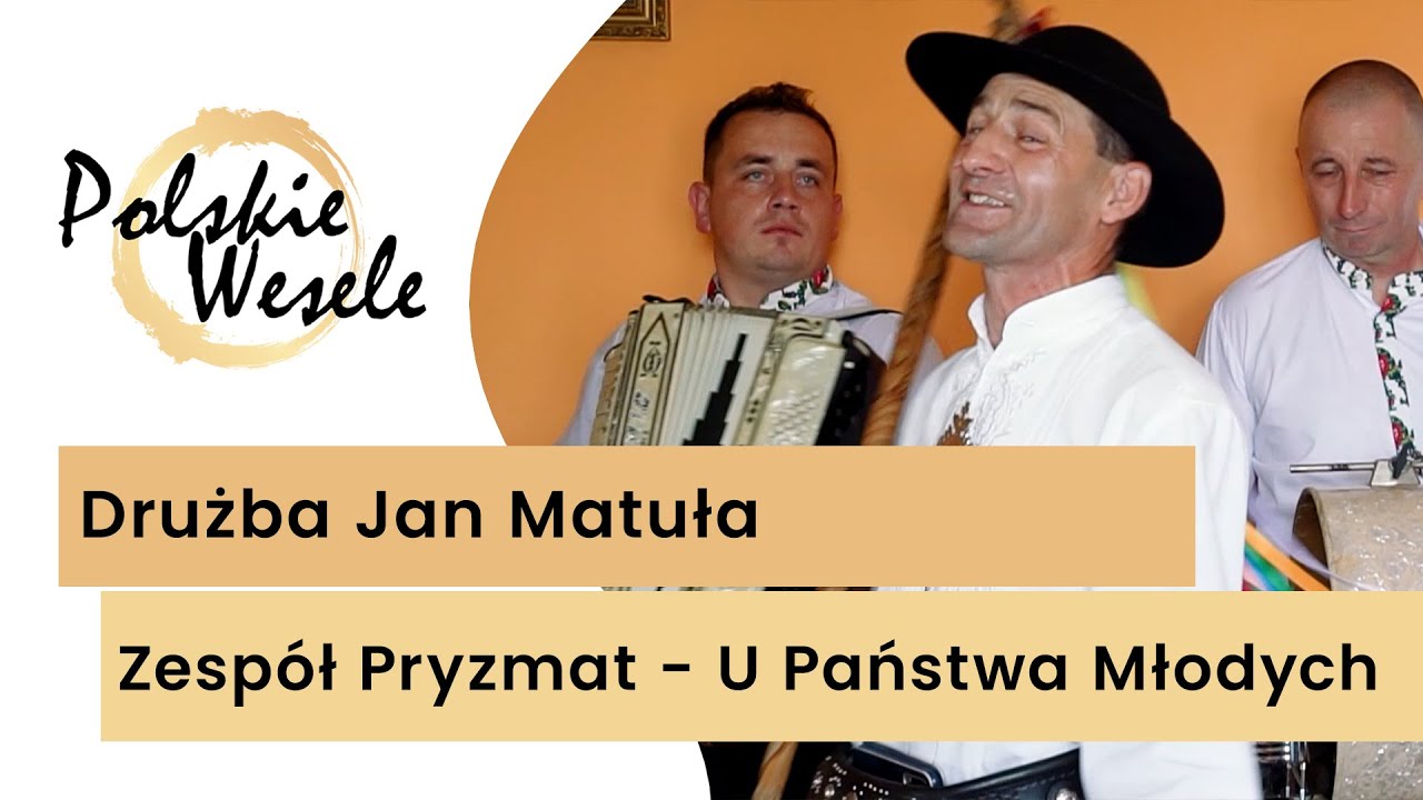 Zespół Pryzmat i Drużba Jan Matuła - Wesele u Państwa Młodych! Szalony drużba! Polskie Wesele!