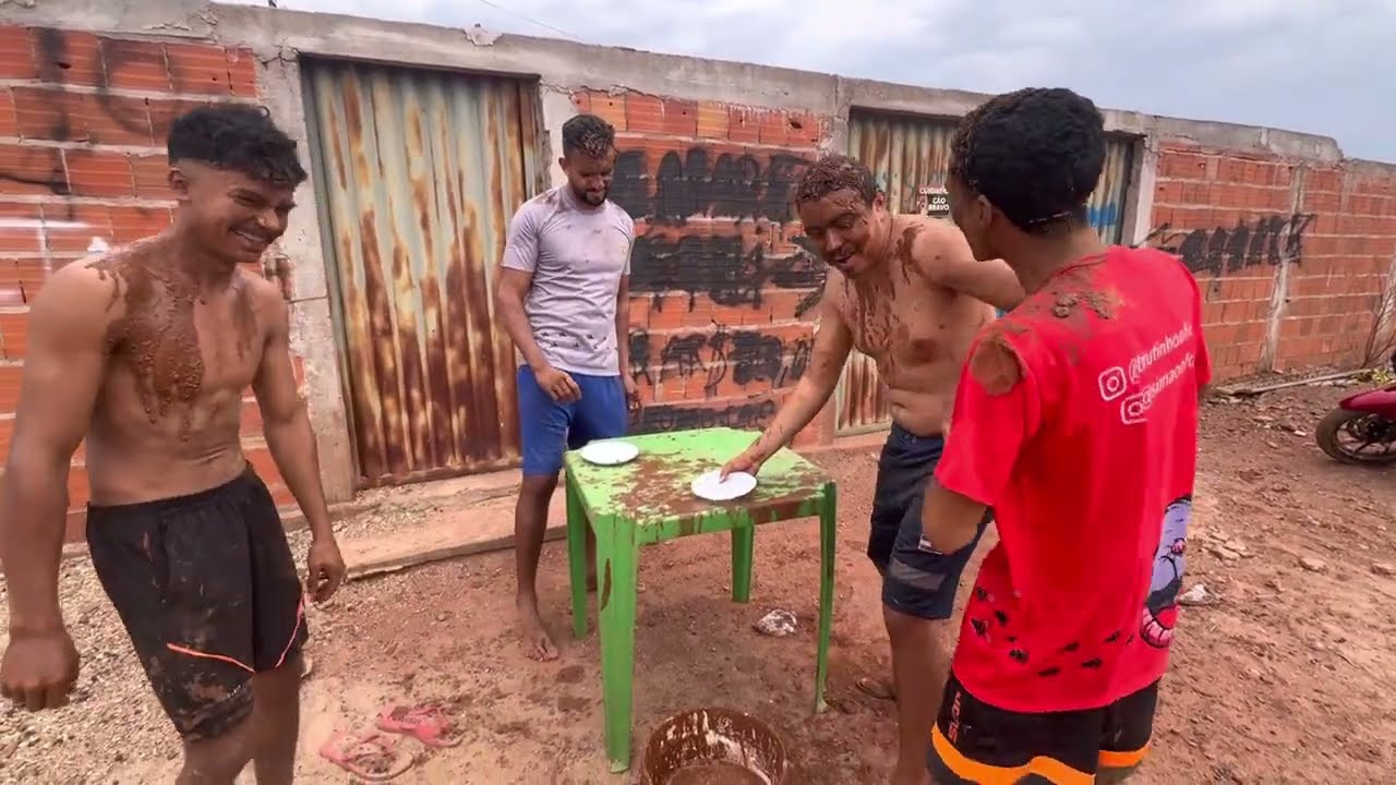 DESAFIO EXTREMO COM TORTA DE LAMA VALENDO 10.000
