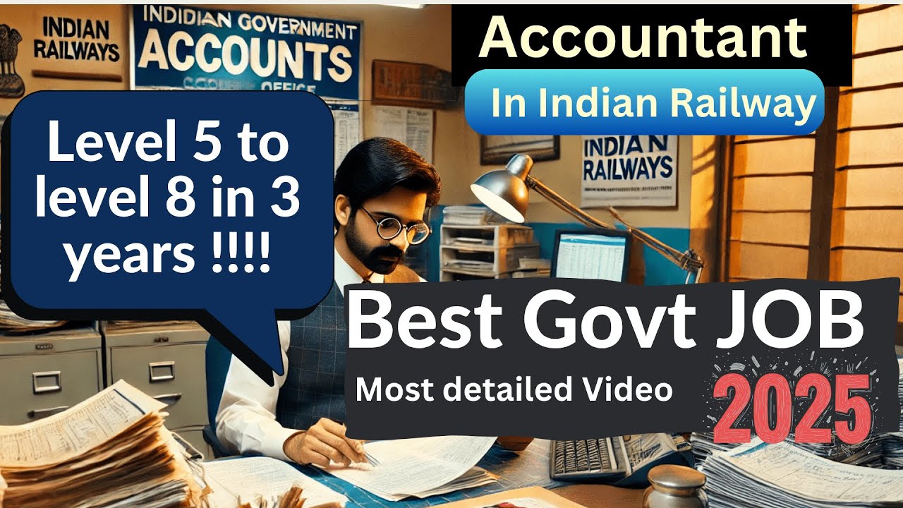 RRB NTPC 2024 | Junior Accountant Assistant (JAA )Job profile | Salary | Accountant | Best Govt. Job