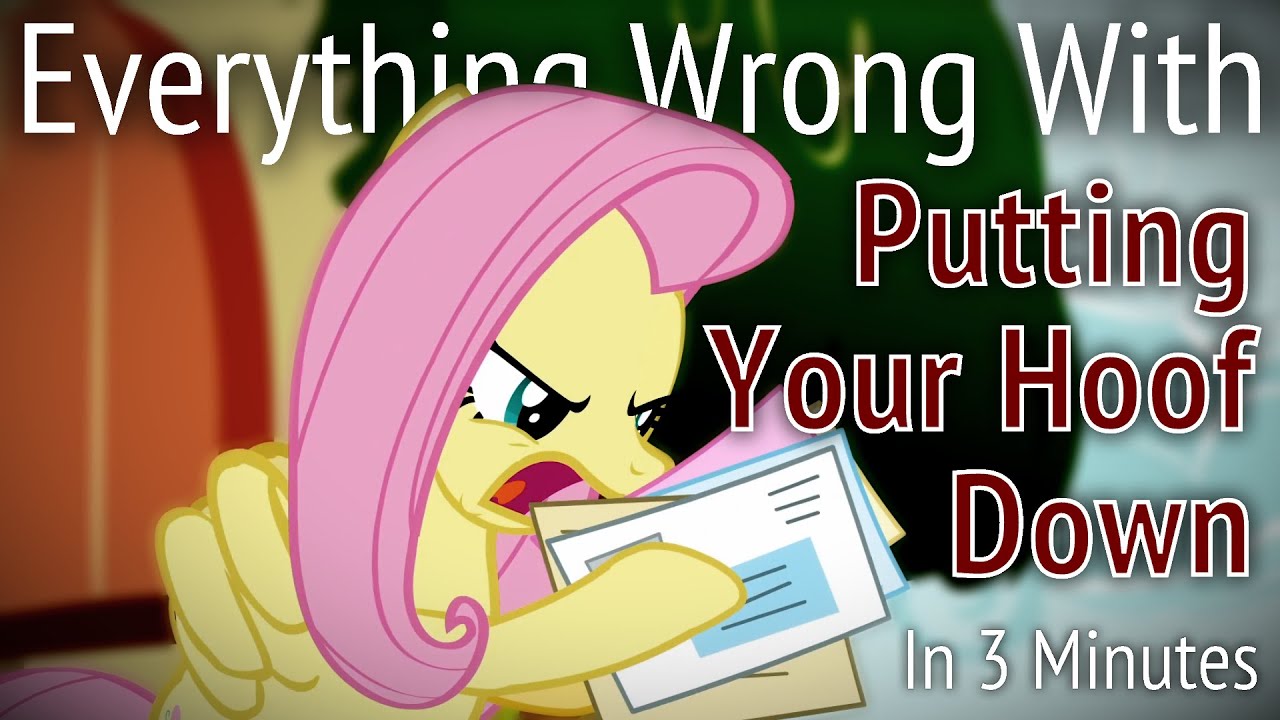 (Parody) Everything Wrong With Putting Your Hoof Down in 3 Minutes