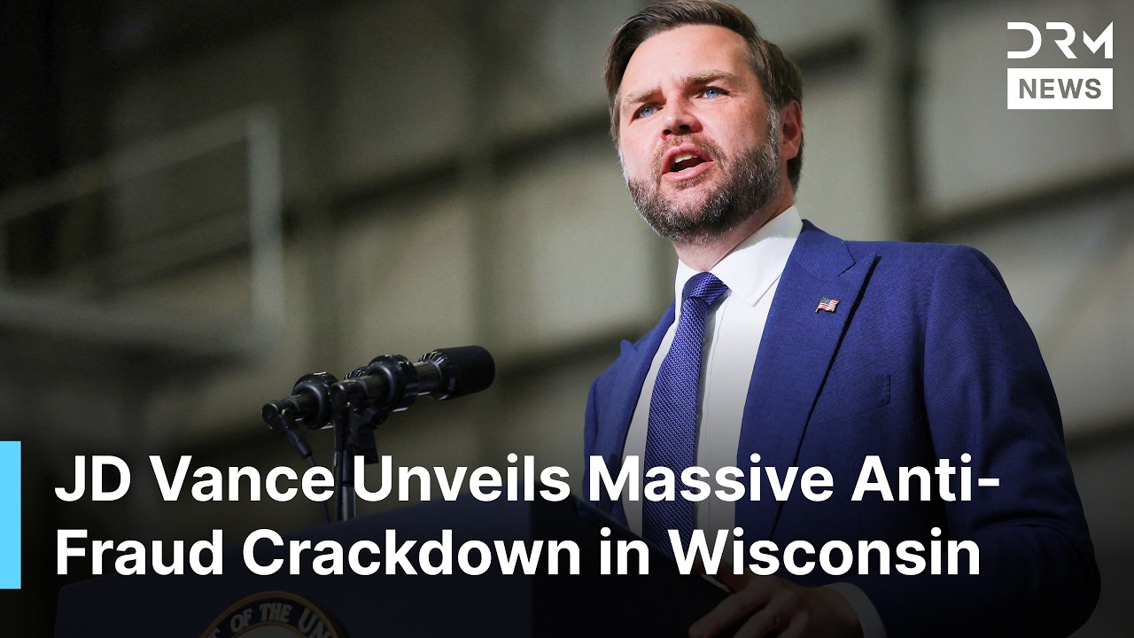 FULL SPEECH: JD Vance Announces Healthcare Fraud Crackdown, Talks Iran, Elections, Immigration |AC1N