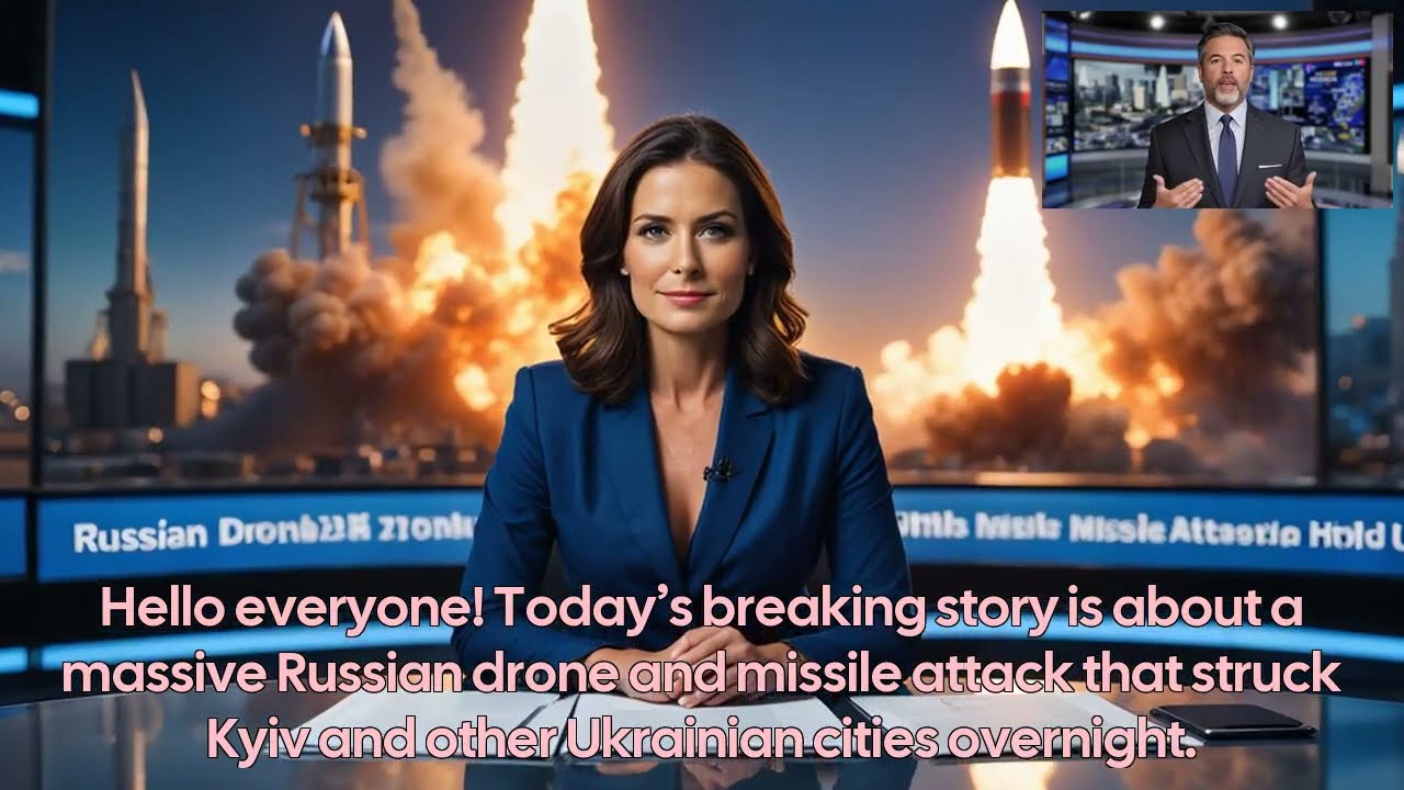 🔥 Kyiv Under Siege: Russia&rsquo;s Record Drone Attack Rocks Ukraine&rsquo;s Capital!