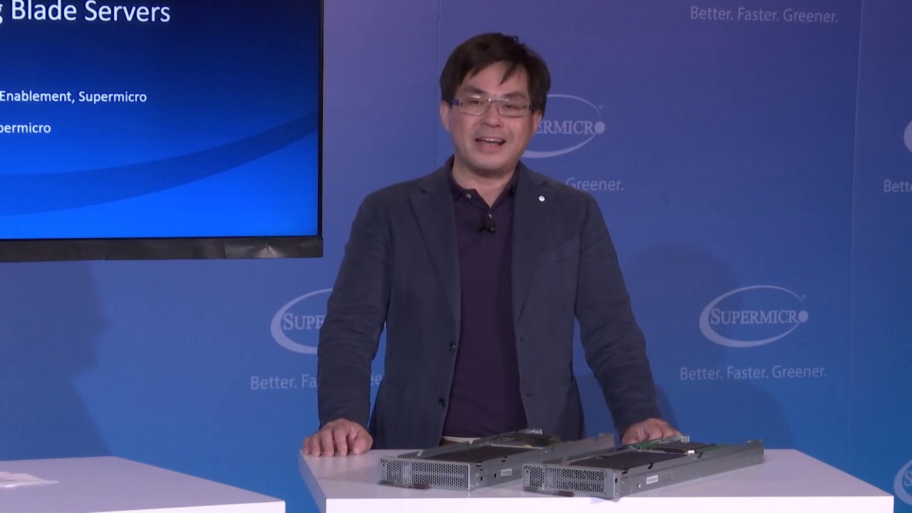 High Density Computing Blade Servers and GPU Options &mdash; Supermicro GPU Live Forum