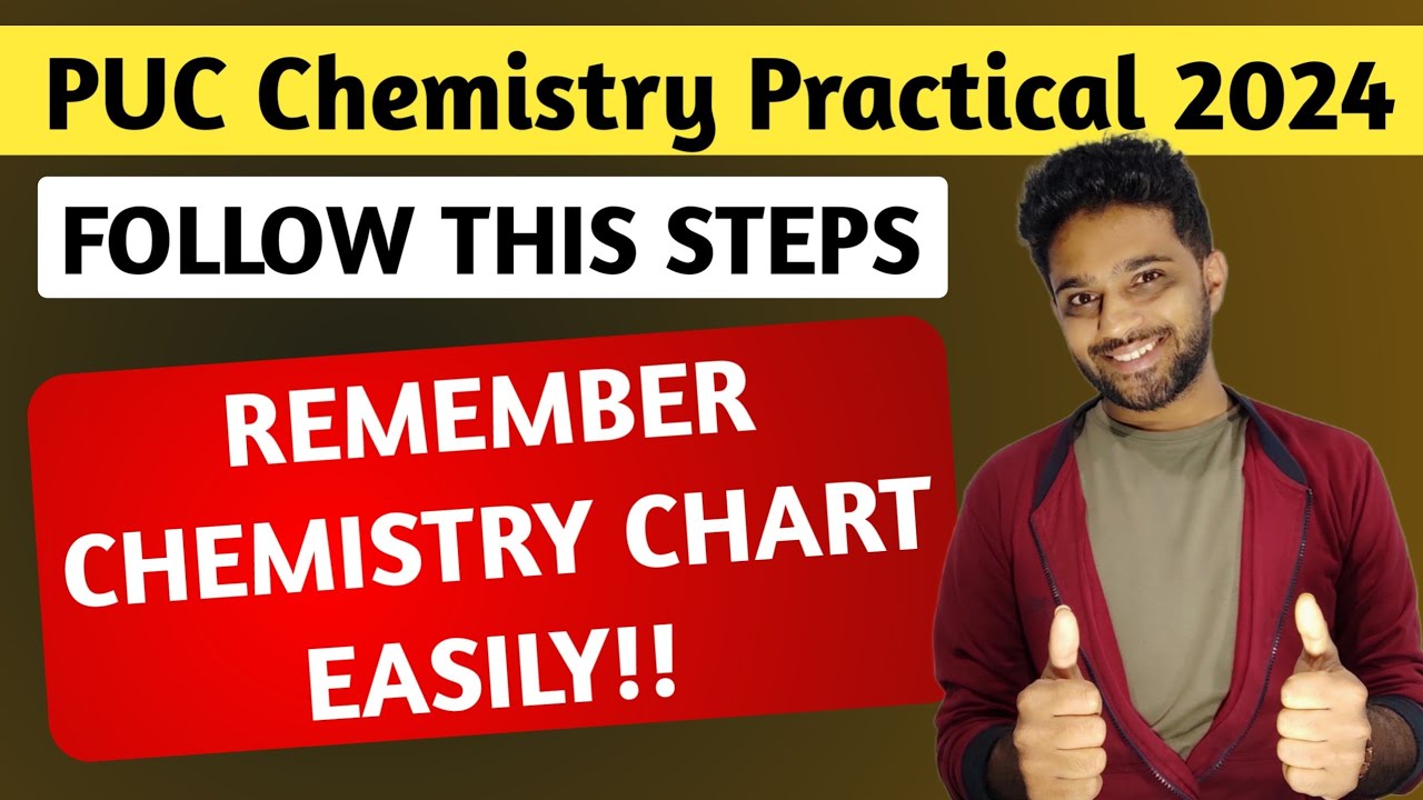 100% working trick to remember PUC Chemistry Salt Analysis | 2nd PUC Chemistry Practical Exam 2024