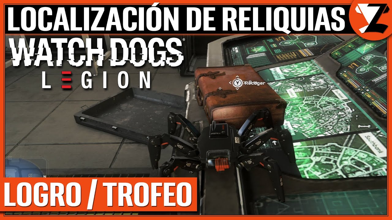 Watch Dogs Legion - Localización de Reliquias (Mundo Abierto) Logro / trofeo Coleccionista (Magpie)