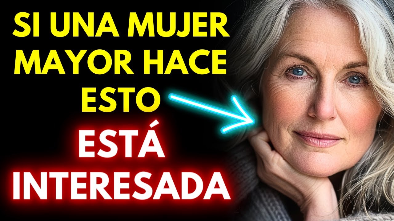 Cómo saber si le gustas a una mujer mayor