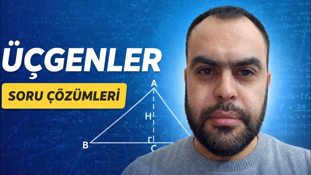 ÖABT Geometri Üçgenler Konu Özeti ve  Çözümlü Sorular! Ders1