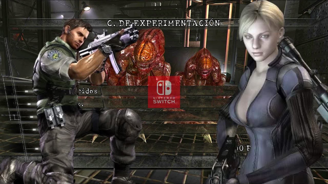 C. de experimentacion (296,643) | Jill Valentine (BATTLESUIT) & Chris Redfield (S.T.A.R.S) | RE5