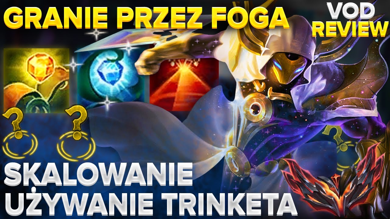 Skalowanie, side lane i użycie trinketa- VOD Review Kassadin Grandmaster MID