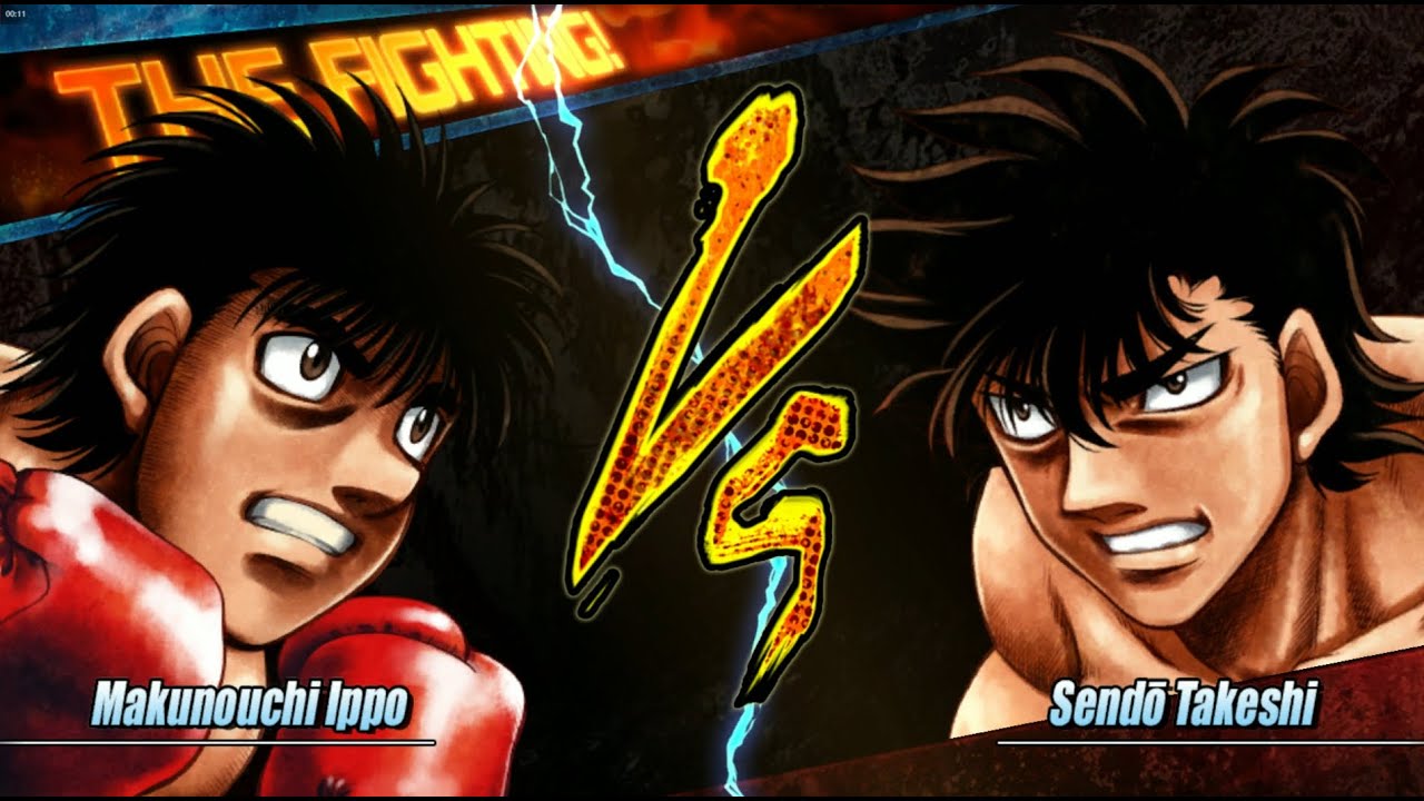Hajime No Ippo: The Fighting - Makunouchi Vs Takeshi Sendō