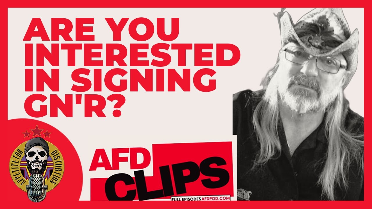 Alan Niven talks meeting Guns N' Roses, Appetite for Destruction Success | AFD CLIPS