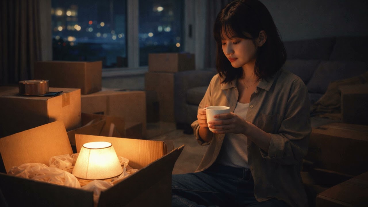 이삿짐 정리하는 밤 | 잔잔한 감성 시티팝