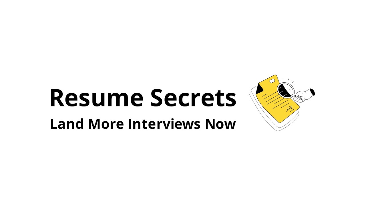 How to Write a Resume That Gets Interviews