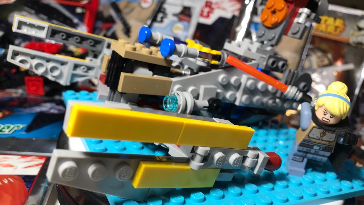LEGO Star Wars Shin Hati + Shin Hati's Starfighter MOC