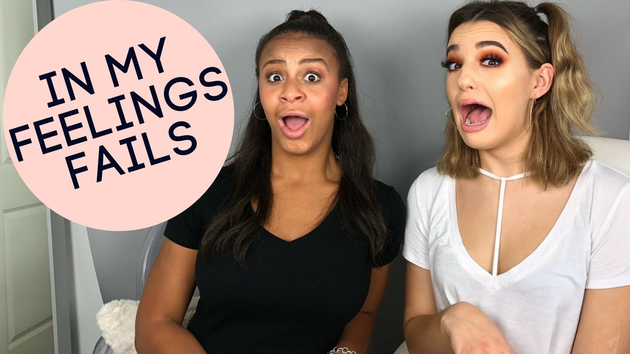 Reacting To In My Feelings Challenge... FAILS! | Nia Sioux ft Jordan Byers